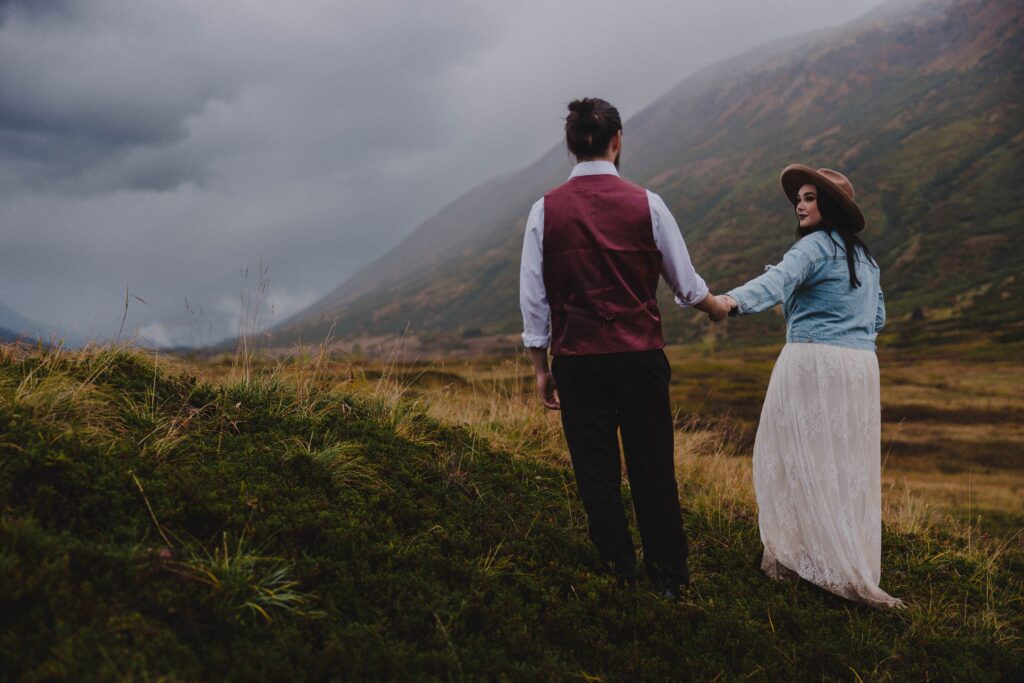 There are many unique and adventurous activities to do in Alaska during your elopement day.